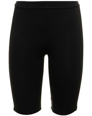 DSquared² Fitness ,Zwart ,Katoen Bermuda Bike Shorts