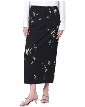 BERNADETTE Midi Skirts - Black