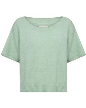 Part Two Round-Neck Knitwear - Verde