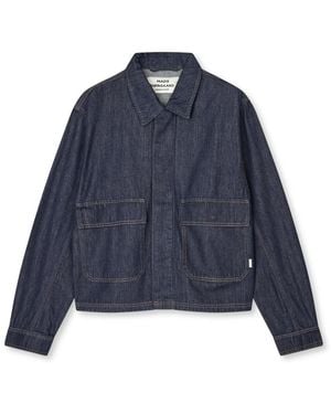 Mads Nørgaard Denim Jackets - Blue