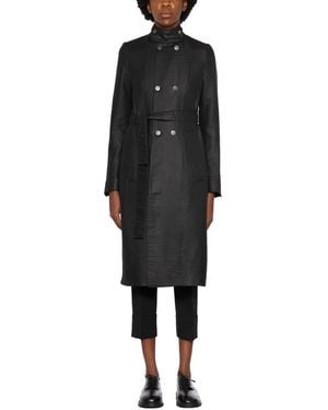 SAPIO Double-Breasted Coats - Black