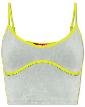 DIESEL Sleeveless Tops - Giallo