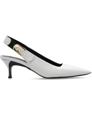 Furla Court Shoes - White