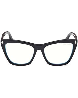 Tom Ford Cat-Eye-Brillen - Braun