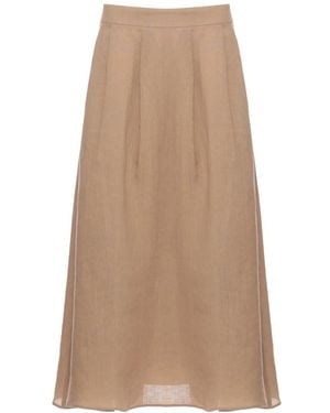 Marella Midi Skirts - Marrone