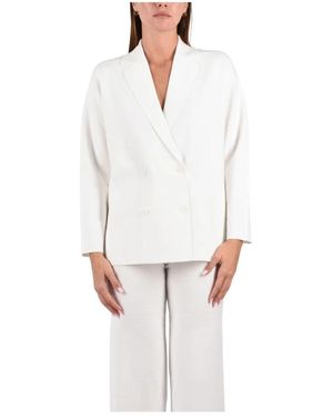 Max Mara Blazers - Blanco