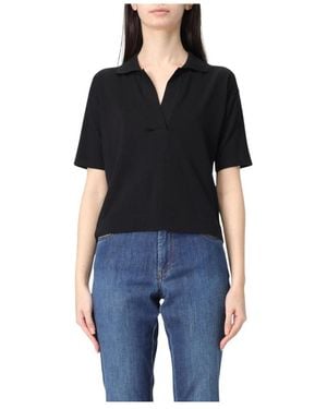 K-Way Polo Shirts - Nero