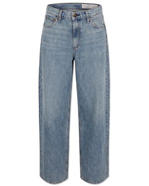 Rag & Bone Wide Jeans - Azul