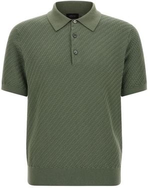 Brioni Polo Shirts - Green