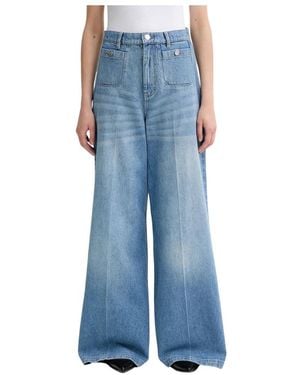 Munthe Wide Jeans - Blu