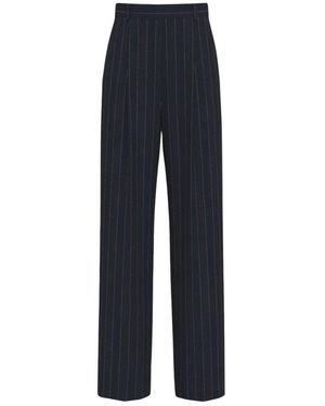 Marella Broeken ,Blauw ,Polyester Baffo Broeken