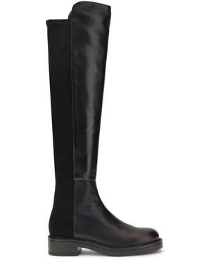 Stuart Weitzman Celia High Laarzen Elegant Design - Zwart