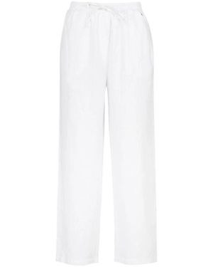 Barbour Broeken ,Wit ,Katoen Christie Wide-Leg Broek