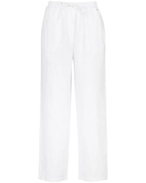 Barbour Wide Trousers - White