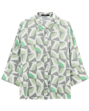 someday. Bluse Mit Geometrischem Muster - Grün