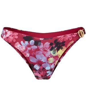 Iceberg Badmode ,Veelkleurig ,Floral Bikini Bottoms - Paars