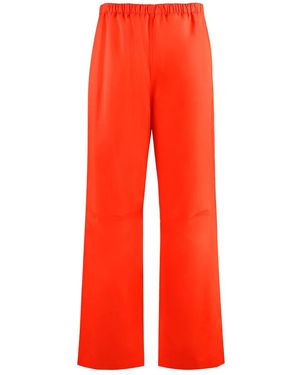 Gucci Skater Poplin Cotton Trousers - Red