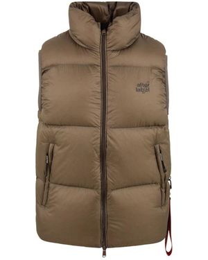 AFTER LABEL Vests - Brown