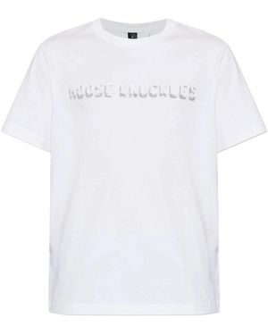 Moose Knuckles Tops ,Wit ,Katoen Connor Tee