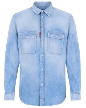 DSquared² Denim Shirt - Blauw