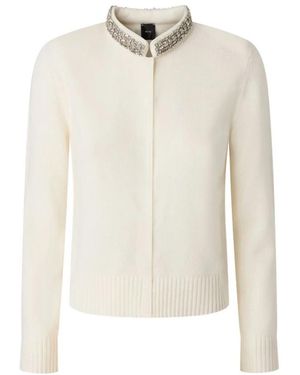 Pinko Truien & Vesten ,Wit ,Katoen Colonia Cardigan
