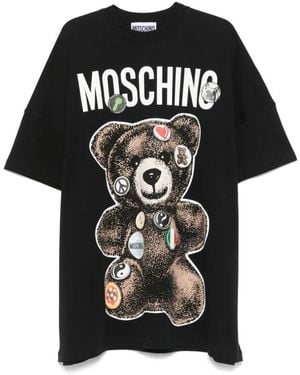 Moschino Schwarze Kleider Für Frauen