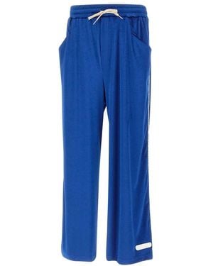 PDF Wide Trousers - Blue
