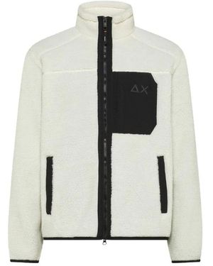 Sun 68 Teddy Jacket - Weiß