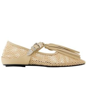Toga Ballerina Shoes - Metallic