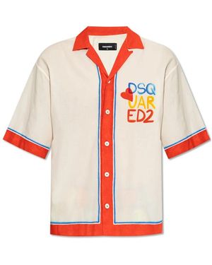 DSquared² Short Sleeve Shirts - Rouge