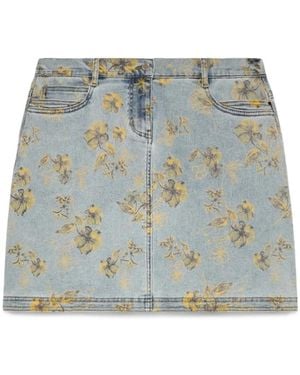FIORELLA RUBINO Denim Skirts - Azul