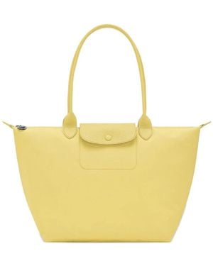 Longchamp Shopping Bags - Yellow