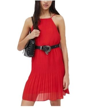 Pepe Jeans Casual Dresses - Red
