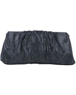 Menbur Tassen ,Zwart ,Avondtas Met Strass - Blauw