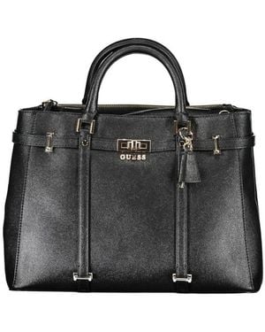 Guess Neda Satchel Handtas - Zwart
