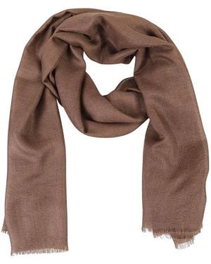 Weekend by Maxmara Winter Scarves - Brown