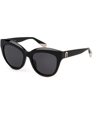 Furla Sonnenbrille sfu780 farbe 0700 - Schwarz