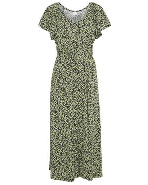 Ichi Midi Dresses - Verde
