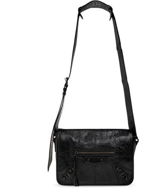 Balenciaga Le City Flap Small - Schwarz