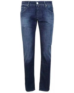 Jacob Cohen Elegante Hellblaue Stretch-Jeans