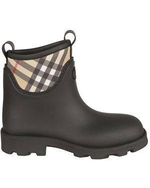 Burberry Rain Boots - Brown