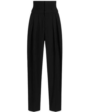 Dolce & Gabbana Tapered Trousers - Negro