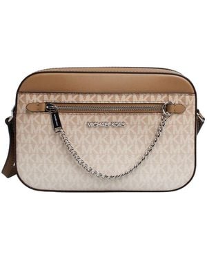 Michael Kors Jet Set Cross-Body Tasche - Braun