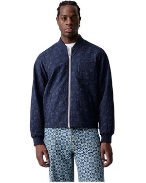 KENZO Bomber Jackets - Blu