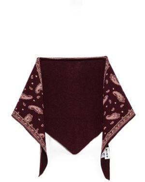 RIXO London Winter Scarves - Rouge