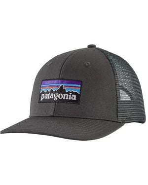 Patagonia P-6 Logo Trucker Hat - Grau