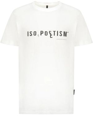 ISO.POETISM T-Shirts - White