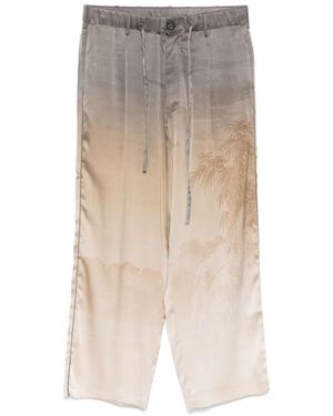 Pierre Louis Mascia Wide Trousers - Natural