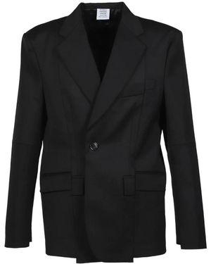 Vetements Blazers - Negro