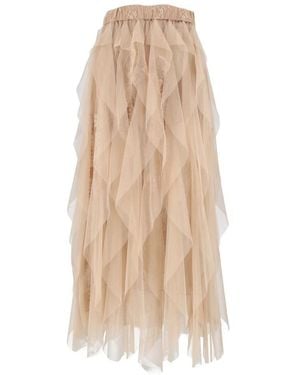Ermanno Scervino Midi Skirts - Neutro